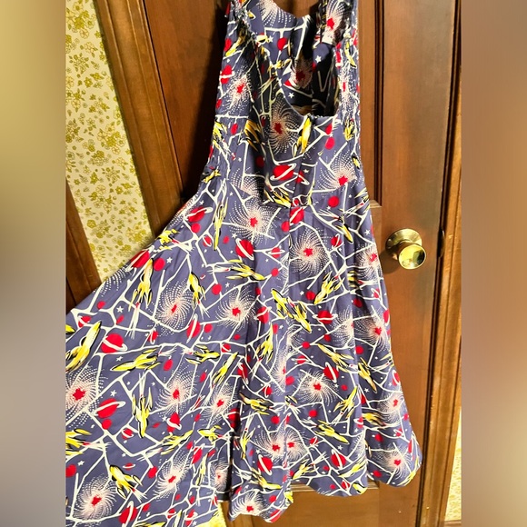 Trashy Diva Trixie Rock Print Dress - Picture 3 of 7